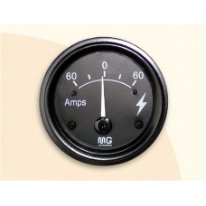 Amperimetro 60-0-60 negro